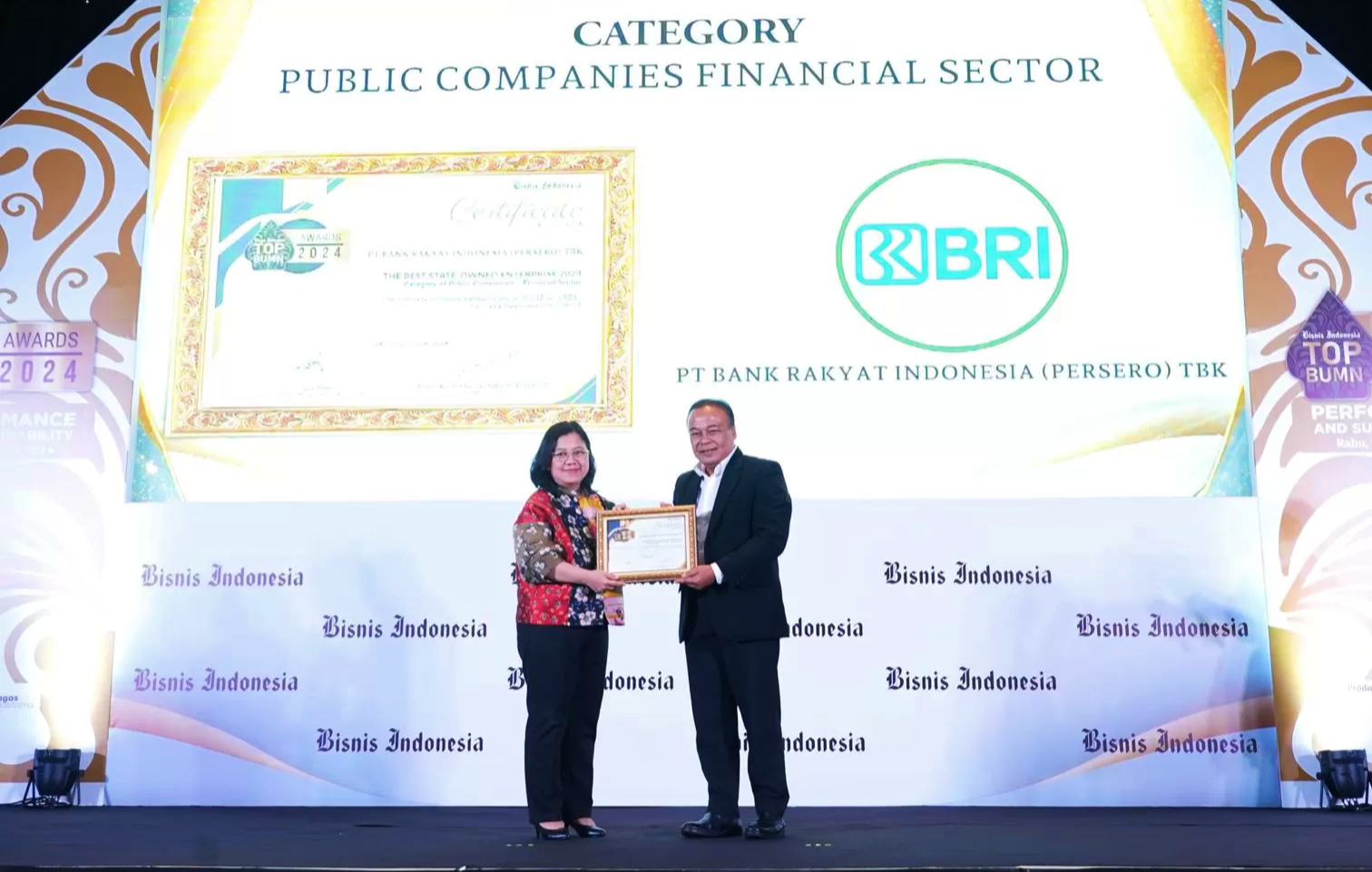 Selamat! BRI Raih 3 Penghargaan Bergengsi Dalam TOP BUMN Awards 2024